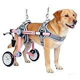 YPDOPORA Hunde-Rollstuhl Für Die Hinterbeine, Leichter Rollstuhl Für...