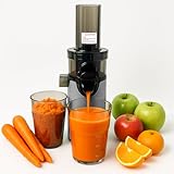 JuiceInstant Kompakter Entsafter für Obst und Gemüse, kaltgepresst,...