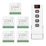 DieseRC 5-teiliges kabelloses Smart-Rollladen-Steuerungsmodul mit...