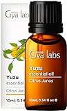 Gya Labs Ätherisches Yuzu-Öl (10 ml) – 100% reine therapeutische...