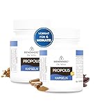 Bienenherz® Propolis Kapseln – 180mg reines Propolis-Konzentrat – 2er...