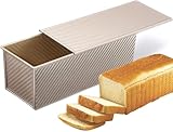 Axim Große Kastenform mit Deckel, Antihaft-Toastkasten, Kastenform mit...