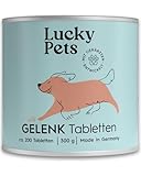 Lucky Pets Gelenktabletten Hund TESTSIEGER – Hochdosiert mit...