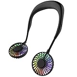 Nackenventilator, tragbarer Mini-USB-Ventilator, tragbarer Hals-Ventilator,...