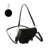 Vintage Satteltasche für Damen 90er Jahre Retro Kleine Retro Saddle Bag...