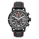 Citizen Herren Chronograph Quarz Uhr mit Leder Armband CA0645-15H