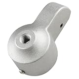 Mikikit Flagpole Zubehör aus Aluminium Gusseisen Flaggenmast Umlenkrolle...