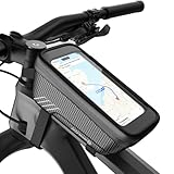 Estralia Fahrradtasche für Rahmen und Lenker - Wasserdichte Vordertasche...