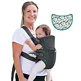 INFANTINO Swift Classic Carrier – ergonomische Babytrage mit 2...