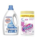 Sagrotan Wäsche-Hygienespüler Frisch, Waschmittel-Zusatz - 1,5 L & Vanish...