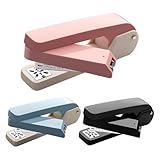 Book Stapler, School Rotating Binding Stapler, 360 Degree Rotation for 50...
