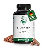 Roter Reis | 180 vegane Kapseln | Hochdosiert: 2,7 mg Monakolin K pro...