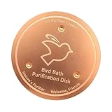 Bird Bath Disk, Decorative Bath Disk Ornaments, Copper Material, Feeder...