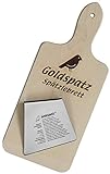 Goldspatz Spätzlebrett inkl. Edelstahl-Schaber (Besonderheit:...