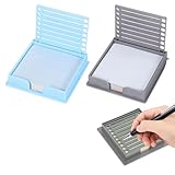 KIRZAX 2 Stück Notizzettel Box,Sticky Notes Organizer,Zettelbox...