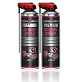 2x WerkXheld Silikonspray Gleitspray 400ml Premium Schmieröl, Kriechöl &...