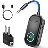 Ticenpe Bluetooth Transmitter 2 in 1 Aux Bluetooth 5.3 Adapter Sender...