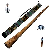 Australian Treasures - DIDGERIDOO: Mahagoni PRO-Serie 147cm inklusive I-kat...