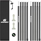 AVOFOREST Zeltstange Teleskopstange für Zelte,Zeltstangen Tarpstangen aus...