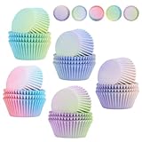 LWMTT 500 Stück Muffinförmchen Papier Mini Muffins Papierförmchen 5...