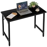 Grandder 100 cm Schreibtisch, Kleiner Homeoffice-Schreibtisch für Studium...