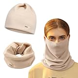 TAGVO Schlauchschal für Damen, Winter Nackenwärmer Schal,...