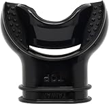CRESSI Unisex-Adult Comfobite Black Orthodontisches Silikon Mundstück für...