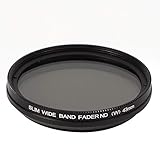 Einstellbarer ND-Filter, 40,5 mm / 43 mm ND2? ND400 Einstellbarer neutraler...