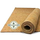 Natursache Hanfmatten für Nager - 100x50x0,5cm Nagerteppich aus 100% Hanf...