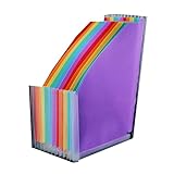 Mehrschichtiger Aktenordner, 13 Taschen, Akkordeonpapier, große...