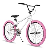 JOYSTAR Gemsbok 24 Zoll Kinder Freestyle BMX Fahrrad für Jungen Mädchen...