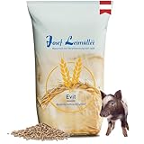 Leimüller Minischweinfutter Pellets 25 kg - Weizen Minischwein Futter 25KG...