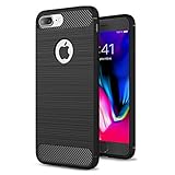NEW'C Hülle Kompatibel mit iPhone 7 Plus / 8 Plus (5,5 Zoll) in Schwarz...