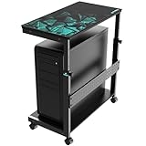 EUREKA ERGONOMIC Höhenverstellbarer Computer Tower Ständer, ATX-Gehäuse...