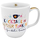 H:) PPY life Tasse mit Motiv 'Funkeln lassen' | Kaffeetasse, Porzellan, 40...