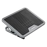EUREKA ERGONOMIC Fußstütze Verstellbar Fußauflage mit Massagefläche...
