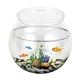 Kugelaquarium Groß Goldfischglas Kugelvase Rund Deko Fischschale eco...