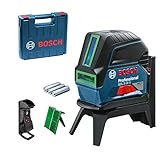 Bosch Professional Kreuzlinienlaser GCL 2-15 G (grüner Laser,...