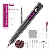 POFIBO Nagelfräser Kabellose Elektrische Nagelfeile - 35000 U/Min...