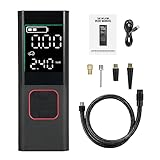 YWBL-WH Tragbarer Reifen -Inflatorluft -Kompressor 2600 -mAh -Schnurpumpe...