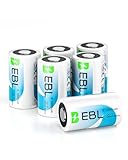 EBL CR2 3V Lithium Batterie 6 Stück 1000mAh höchster Leistung CR15H270...