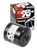 K&N Powersports Ölfilter - Patrone 66x83mm kompatibel mit Kawasaki,...