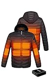 ANTARCTICA GEAR Beheizbare Jacken Herren mit 16000 mAh Powerbank, Herren...