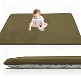 RxueSug Baby Krabbelmatte 2cm Große Spielmatte mit Schaumfüllung...