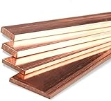 T2 99,95% reiner Kupfer-Bar/Kupfer-Blech, rote Kupfer-Streifen, Dicke 3/4/5...