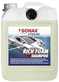 SONAX XTREME RichFoam Shampoo (5 Liter) mit kraftvoller Schmutzlösung und...