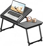 Arvioo Betttisch Laptoptisch Höhenverstellbar 57 x 33 x 28 cm Betttablett...