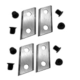 2 Paar Gartenhäcksler Häckslermesser Messer für Eco ES1600 für...