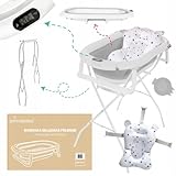 Primabobo Faltbar Babybadewanne, Große Babywanne faltbar, Kinderbadewanne...