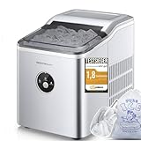 Eiswürfelmaschine Testsieger 2024, 14 kg 24 Stunden, 9 Eiswürfel in 6-8...